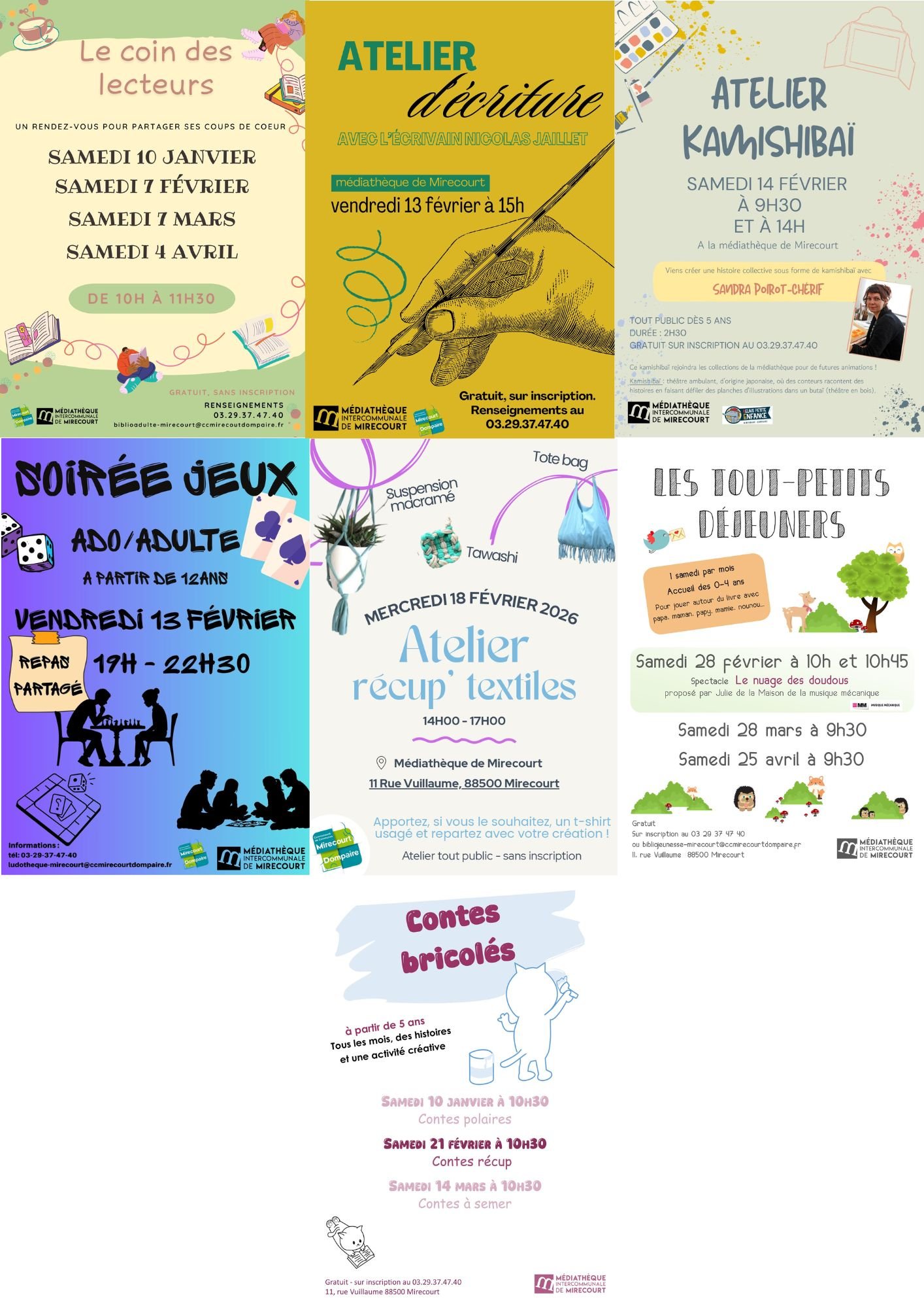 Programme animations mensuelles 4